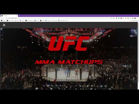 Flatiron Phase 3 Project: UFC Fight Matchup