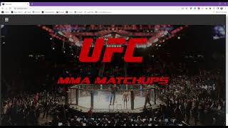 Flatiron Phase 3 Project: UFC Fight Matchup