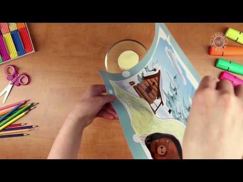 Раскрашивание, Лепка, Аппликация 4+ 03 Зимний сон
