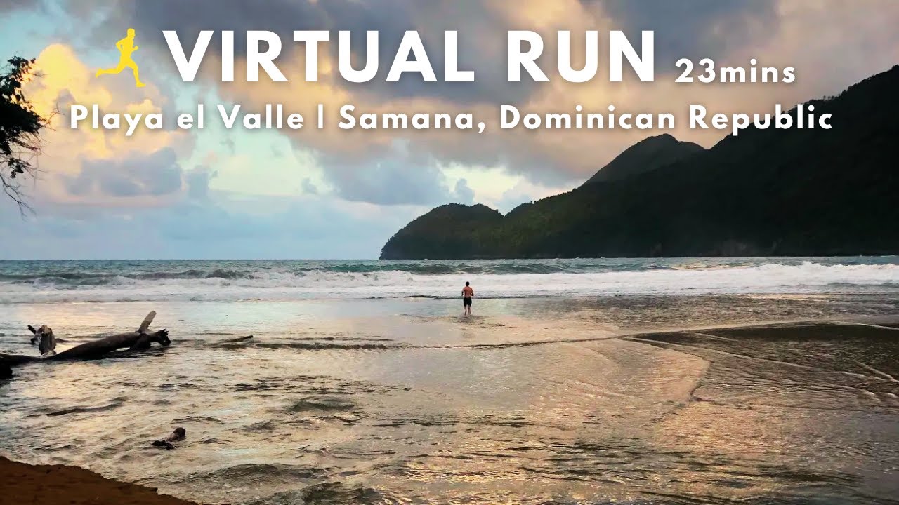 Playa el Valle, Samaná - Running tour of this amazing beach and small town
