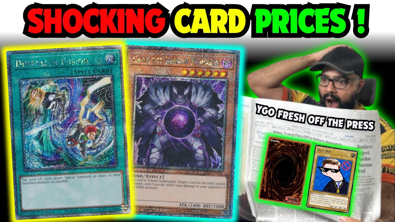 SHOCKING YUGIOH CARD PRICES! - Yu-Gi-Oh! Market Watch