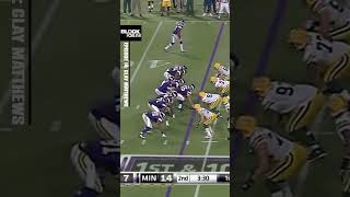 An Insane Moment For Clay Matthews.