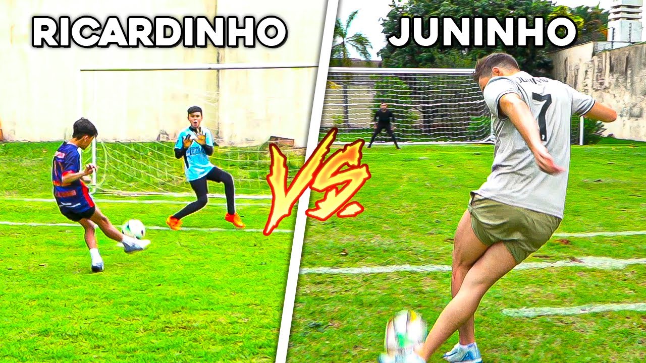 Chamei o Juninho Manella Para Um Desafio — E Ele Surpreendeu! ⚽