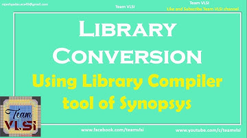 Library files format conversion | .lib to .db | .db to .lib | Library Compiler of Synopsys