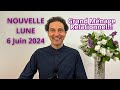 Nouvelle lune 6 juin 2024  grand mnage relationnel