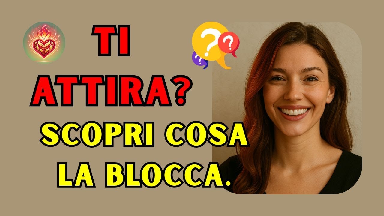 TI SEDUCE. POI SPARISCE. PERCHÉ? SCOPRI COSA LA BLOCCA DAVVERO. ❓❓