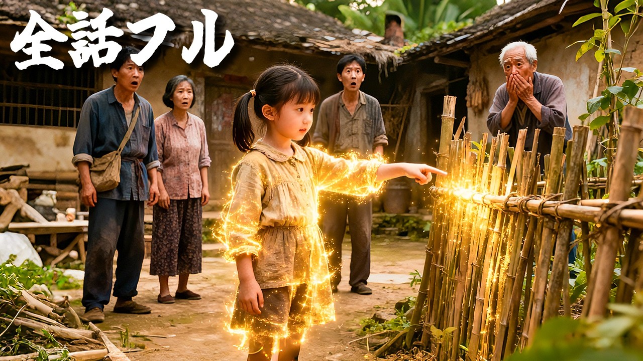 捨てられた 5 歳の少女は福運の化身！願いを口にした瞬間、彼女を拾った物乞いのじいさんが村一番の大富豪に成り上がった！#ショートドラマ #無料 #全話 #無料全話#kungfu