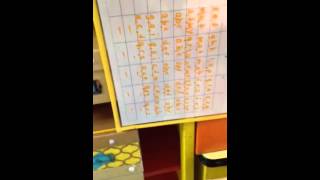 Workbox System in an Autism Classroom