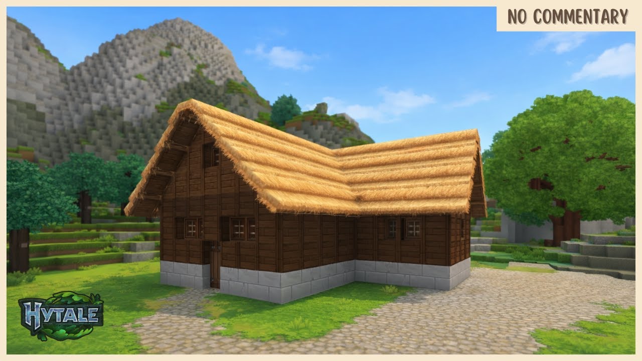 Hytale | First Steps & Building My First House (No Commentary)