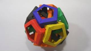 Origami Six Pentagonal Prisms (Daniel Kwan)