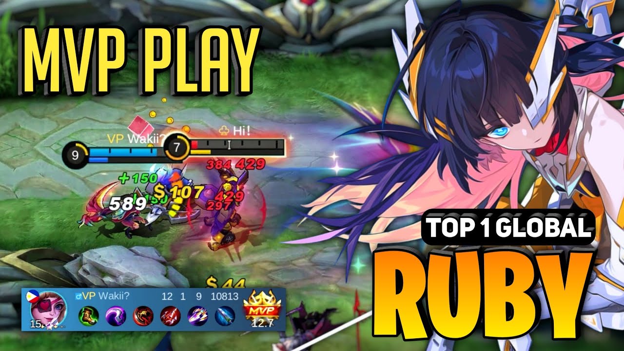 Ruby Best Build 2023 [ Top 1 Global Ruby Gameplay ] - Mobile Legends ...
