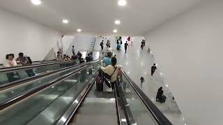 Beijing Go Descending From Fengtai Railway Station To Beijing Subway Far Below