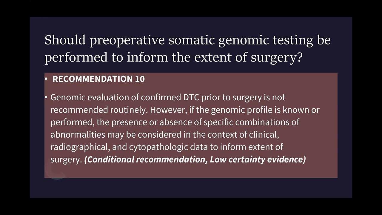2025 ATA Guidelines for differentiated Thyroid carcinoma.. part2