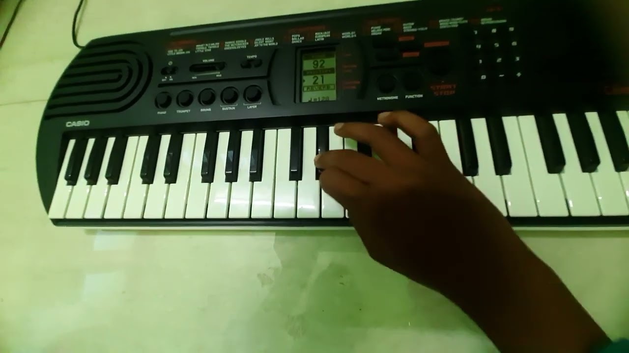Jamal kudu by casio sa 81 piano 🎹 😍