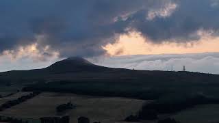 Lomond Hills Hyperlapse • Moody Evening Clouds in 4K