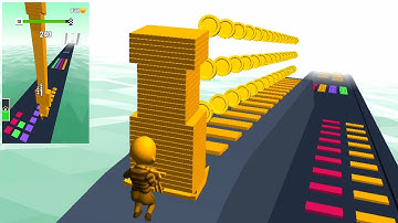 Stack Colors Gameplay ( Level 11 - 20 ) for Everyone