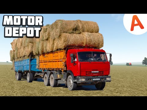 Видео: Зарабатываю на Обнову - Motor Depot (мобильные игры)