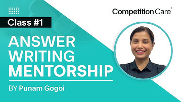 How To Write Good Answers In APSC/UPSC MAINS 2023 by PUNAM GOGOI  | Competition Care