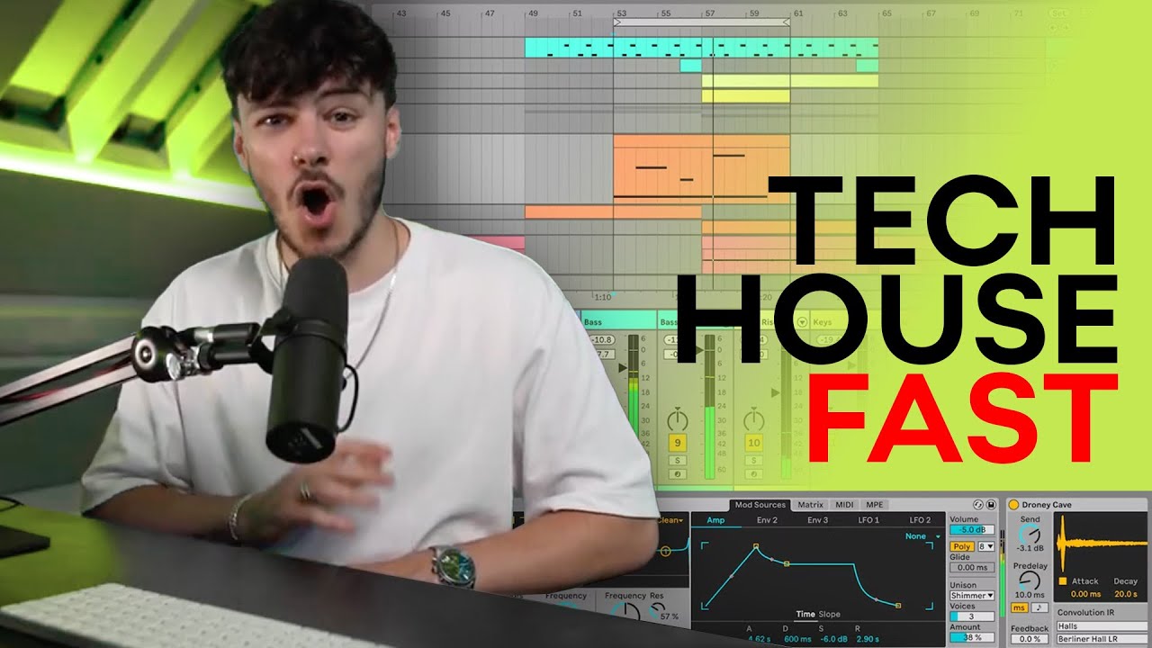 Tech House in 15 Minutes (Ableton) - YouTube