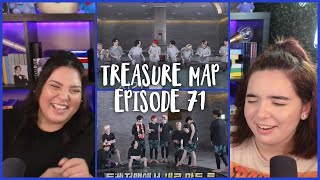 DOYOUNG'S SLIPPERS! 🤣🤣 Reacting to [TREASURE MAP] EP.71 🌊 무모한 도전의 승자는 누구? 👐 트한~도전! | Ams & Ev React