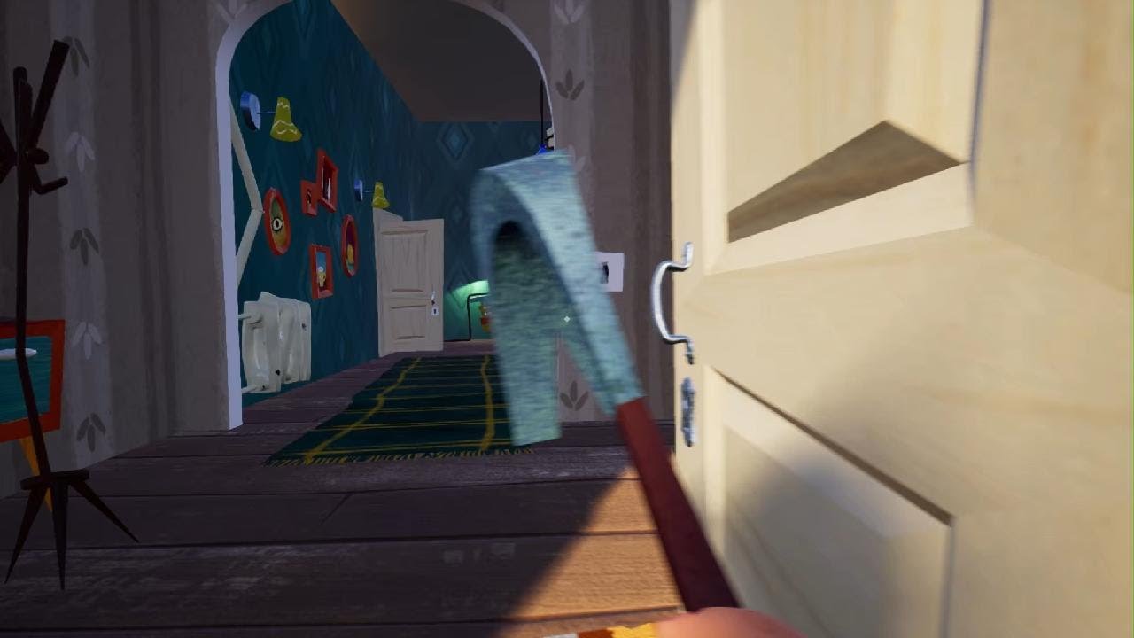 Act 1 & act 2 Hello Neighbor game play