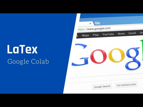 Latex en Google colab