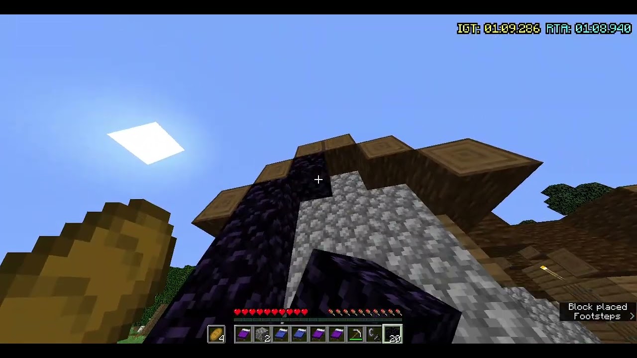 Minecraft Speedrun | Any% Set Seed Glitchless 1.13-1.15 (1.15.2) in 