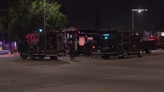 Marine Barricades Himself Inside Home In Reseda