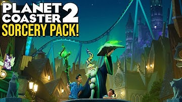 Planet Coaster 2: SORCERY PACK! Complete DLC Overview!