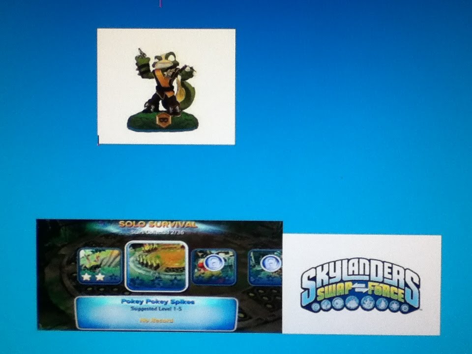 Fully Upgraded Stink Bomb/ Pokey Pokey Spikes (Solo-Survival Arena) (Skylanders Swap Force)