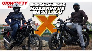 YAMAHA XSR155 vs KAWASAKI W175TR, Choose TECHNOLOGY or COMFORT? | Otomotif TV