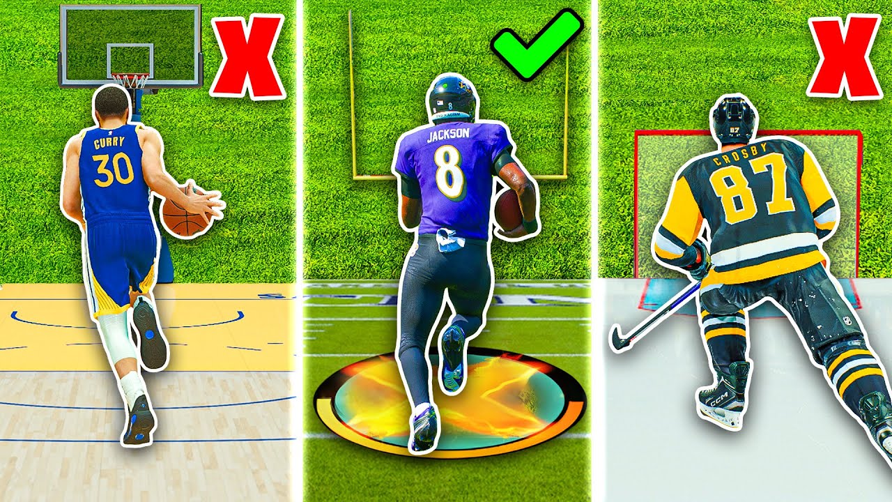 Can I Touch GRASS In EVERY Sport?