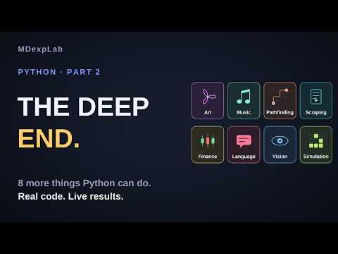 Python Can Do THIS? 8 Mind-Blowing Projects (Part 2)