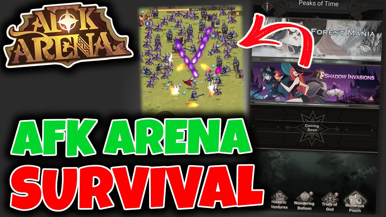 NEW GAME MODE - SHADOW INVASIONS // AFK ARENA Event Guide