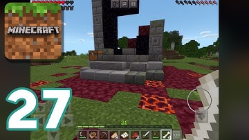 Minecraft: PE - Gameplay Walkthrough Part 27 - Survival (iOS, Android)