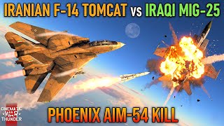 Foxbat Hunter — IRIAF F-14 Downs MiG-25 over Iraq | War Thunder Cinematic screenshot 4