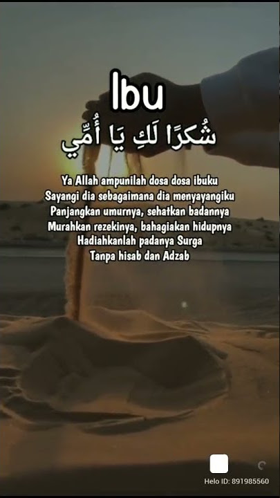 STORY WA || DOA UNTUK IBU