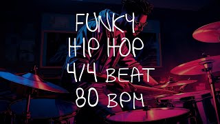 4/4 Drum Beat - 80 BPM - HIP HOP FUNKY Resimi
