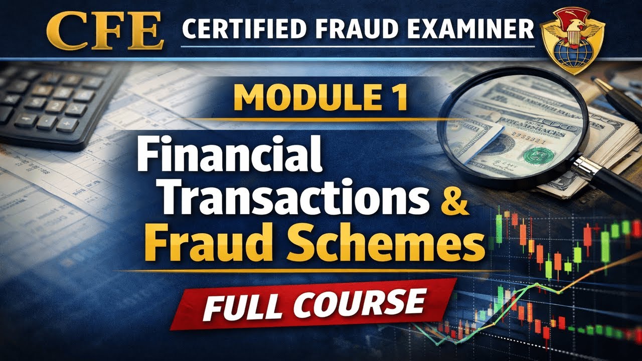Полный курс CFE, Модуль 1: Финансовые транзакции и мошеннические схемы.