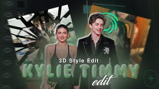 Ae inspired Timothee and Kylie edit •Alight motion free preset {ib/rm-inyx.ae} 
