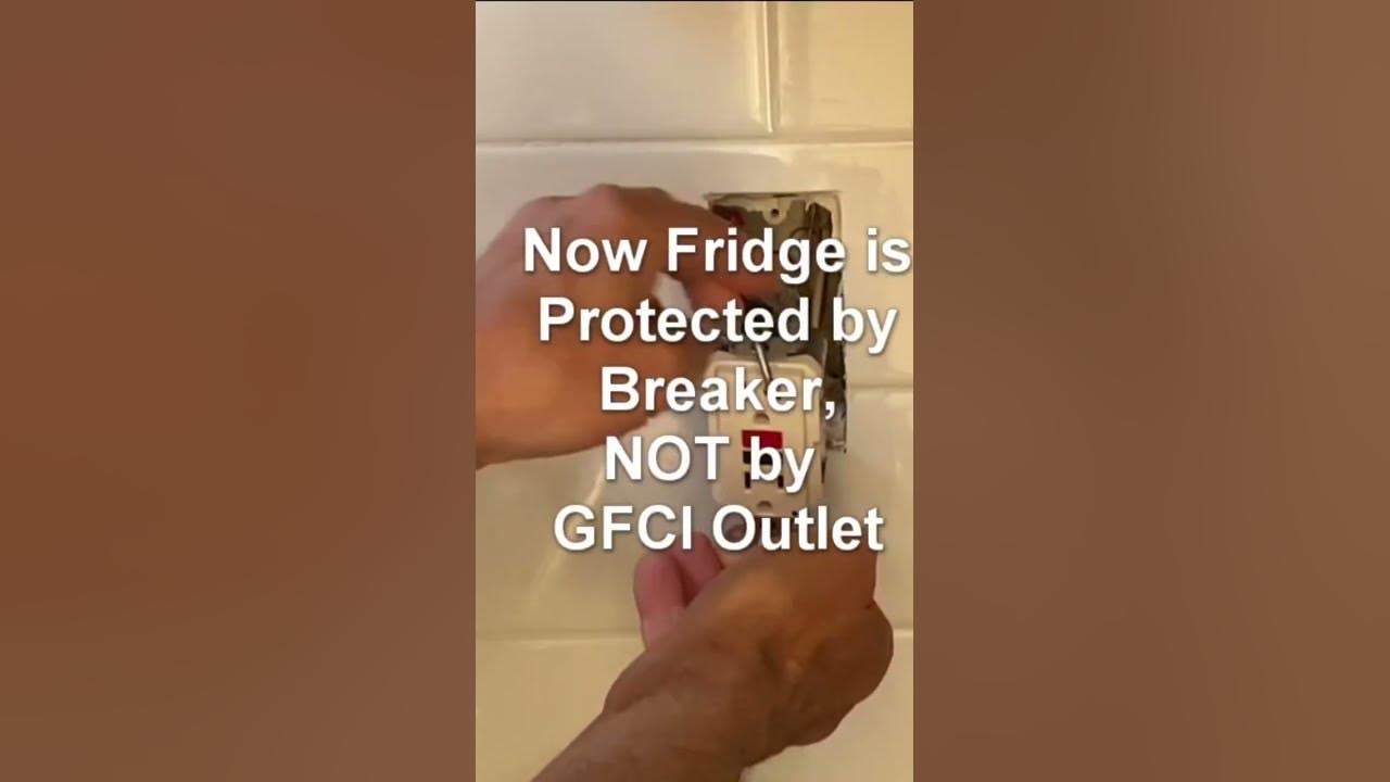Fridge Outlet Keeps Tripping. Avoid Plugging Inductive Loads Into a GFCI Outlet, motors, fridges