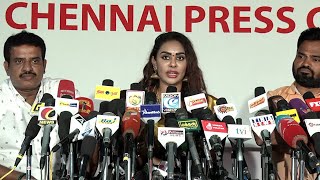 Sri Reddy Press Meet In Chennai చెన్నై లో శ్రీ రెడ్డి ప్రెస్ మీట్ | Oneindia Telugu