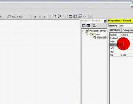How to make a Flashing Label in VB 6.0