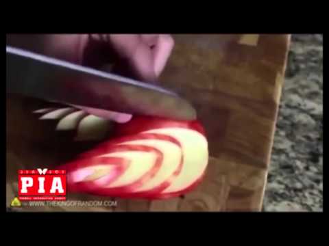 ვიდეო: როგორ მოჭრილი გედი ვაშლიდან