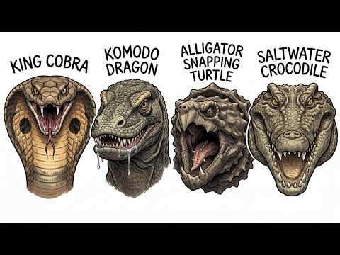 Six Deadliest Reptiles on Earth Explained