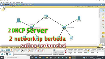 cara menghubungkan 2 jaringan lan dengan 1 router