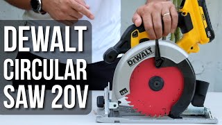 DeWalt 20v Circular Saw Review with model DCS391 what's with that dust port though? DeWalt 20v Circular Saw Review with model DCS391 what's with that dust port though?