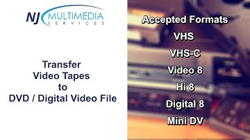 camcorder tapes to dvd | vhs tapes to dvd | video transfer service in dublin | NJ Multimedia
