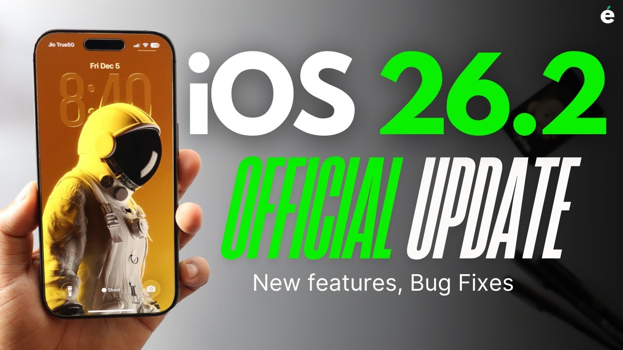 iOS 26.2 Official Update Released | 20+ Features - What's New ...