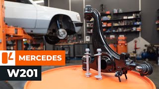 Hvordan bytte Aksialledd MERCEDES-BENZ 190 (W201) - online gratis video